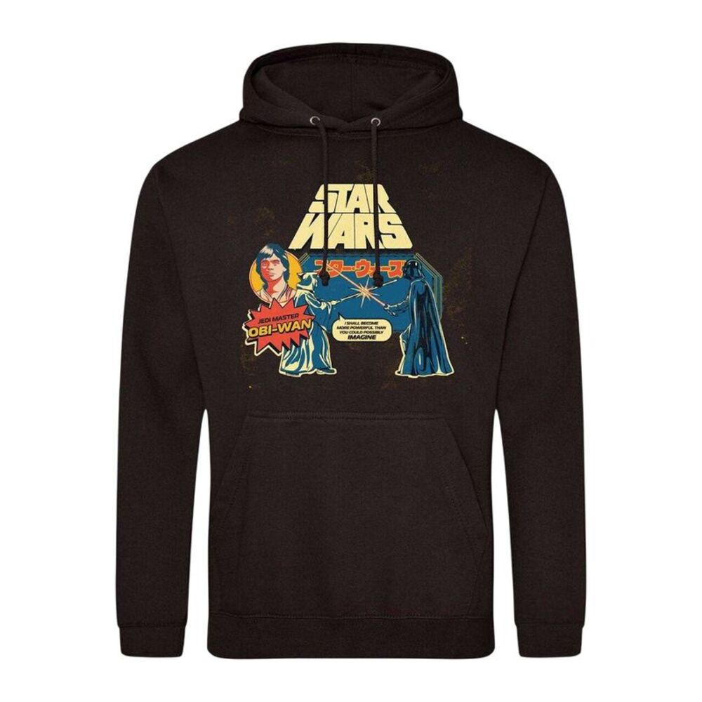 Star Wars Mens Obi Wan Kenobi Hoodie / Black